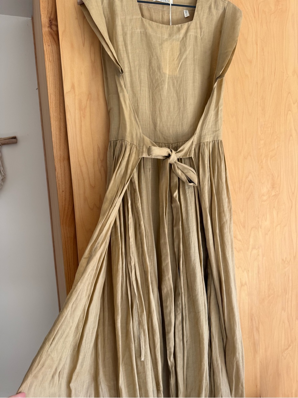 Doen NWT Pacifica Dress in Oaken Size Large - Picture 7 of 8